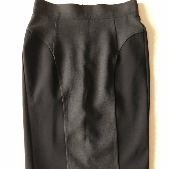 Burberry Dresses & Skirts - BURBERRY Grey Pencil Skirt with black panels
